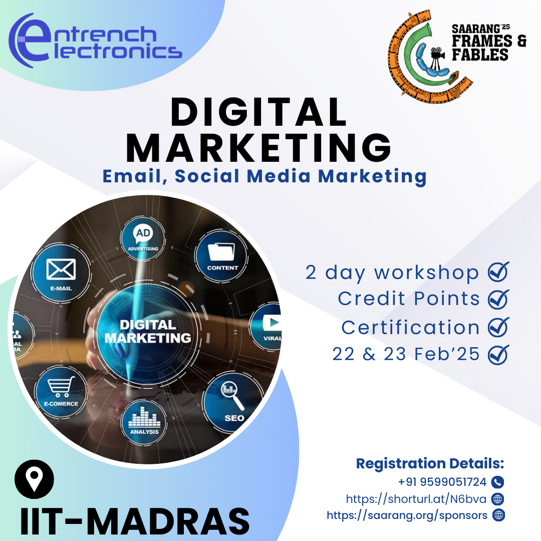 Digital Marketing Workshop at IIT Madras